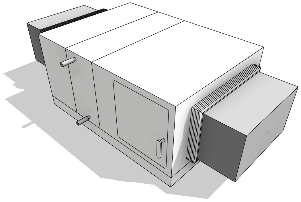Установка приточная VKM-S-700x400-GSsF3H1VsG-R SV